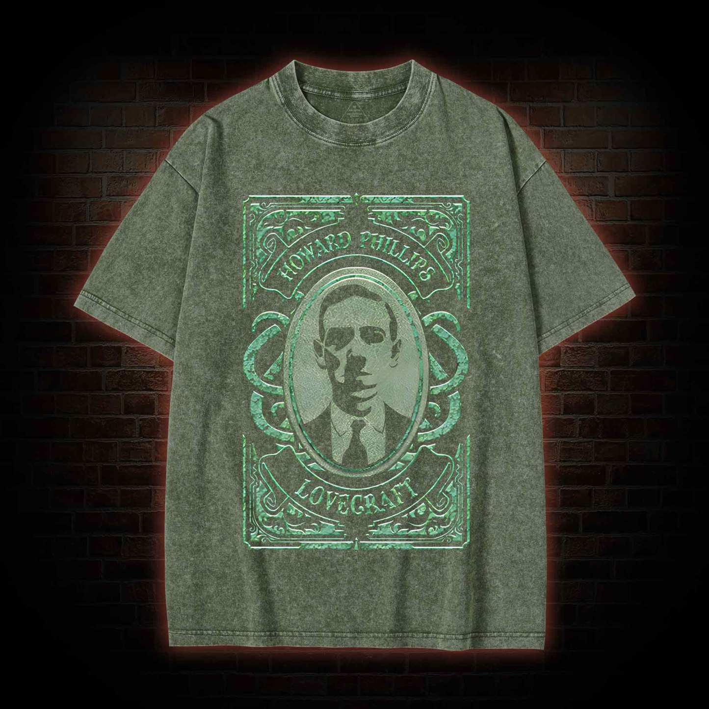 Hp Lovecraft Washed T-shirt