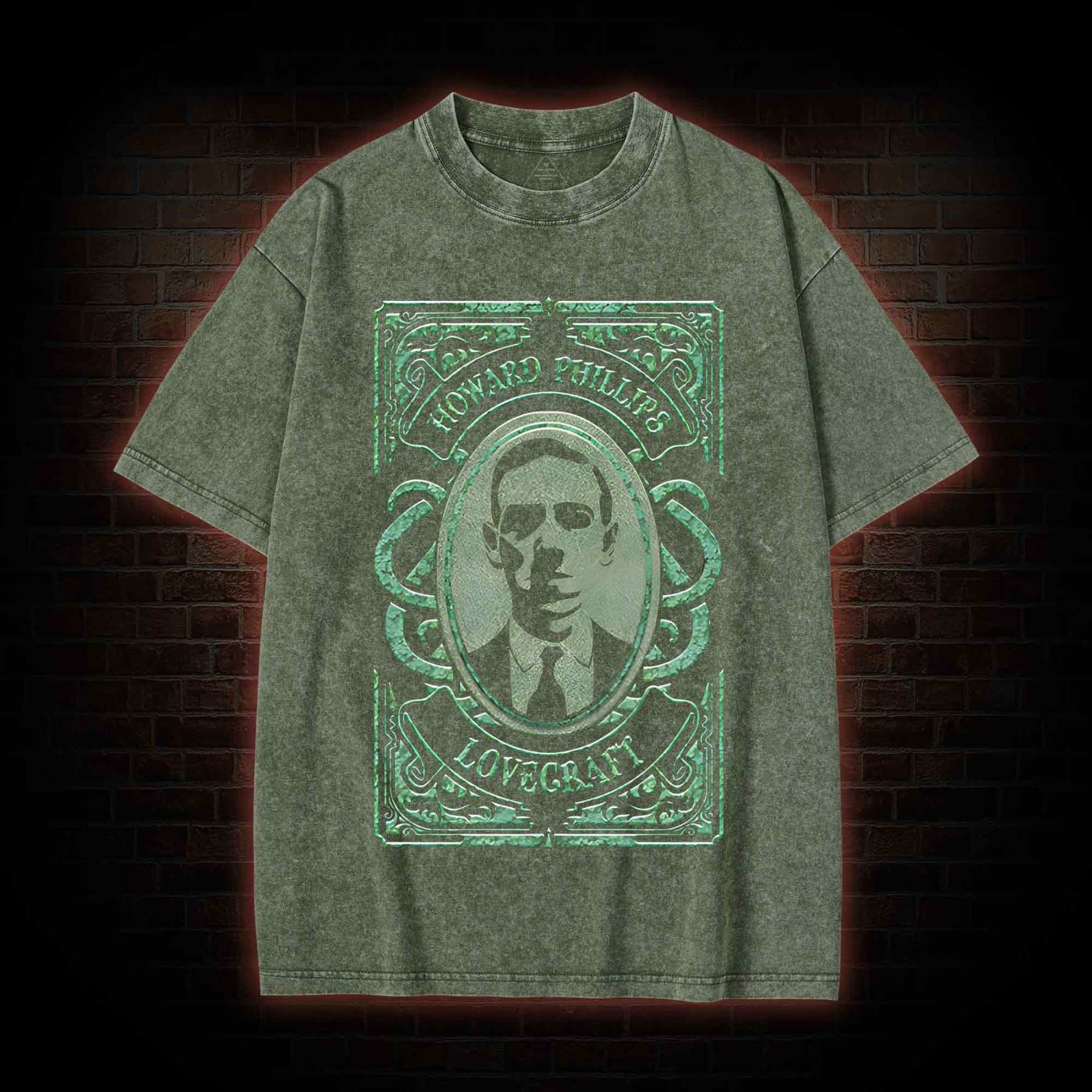 Hp Lovecraft Washed T-shirt
