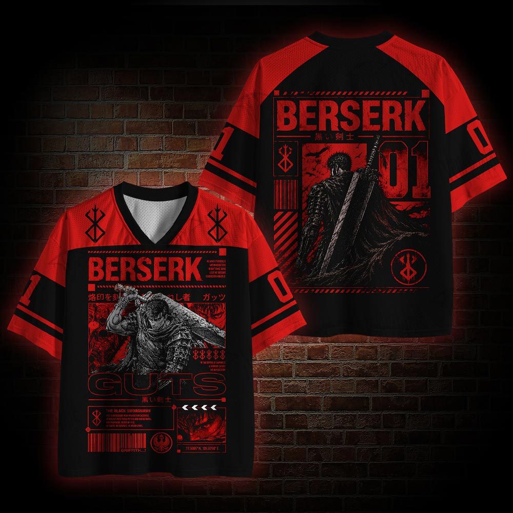 The Black Swordsman Mesh Jersey