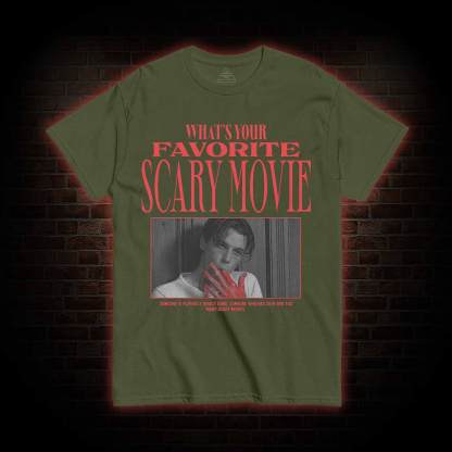 What's Your Favorite Scary Movie T-shirt