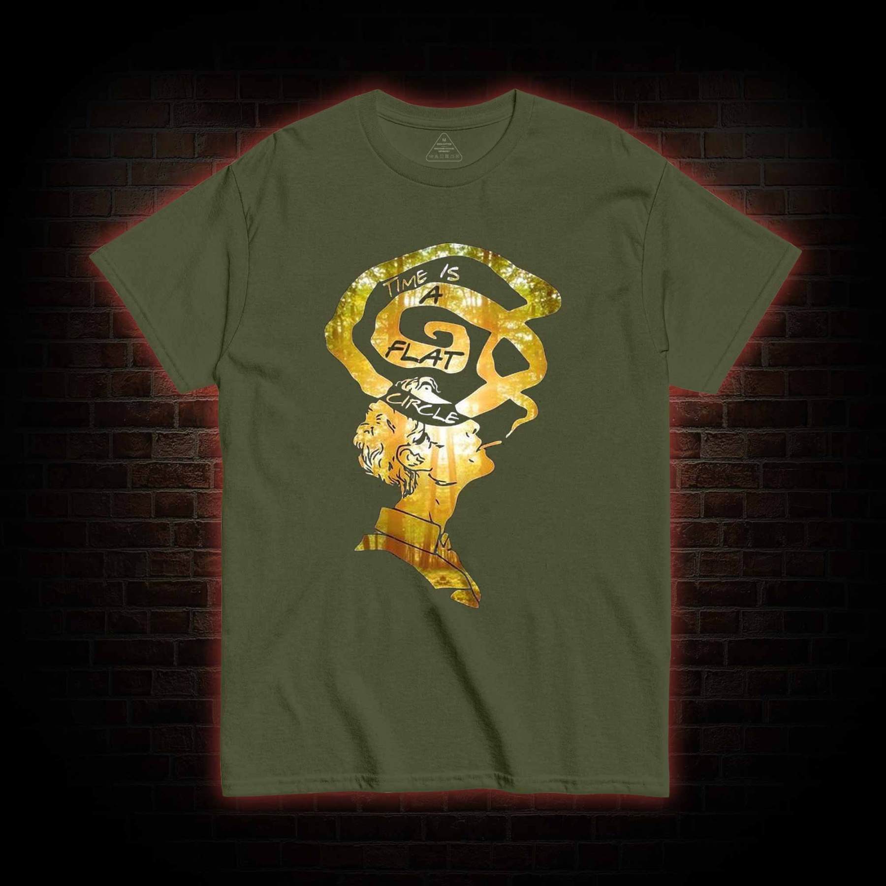 Time is a Flat Circle T-shirt