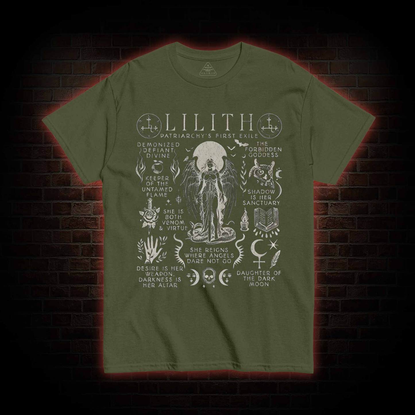 Lilith Feminist T-shirt