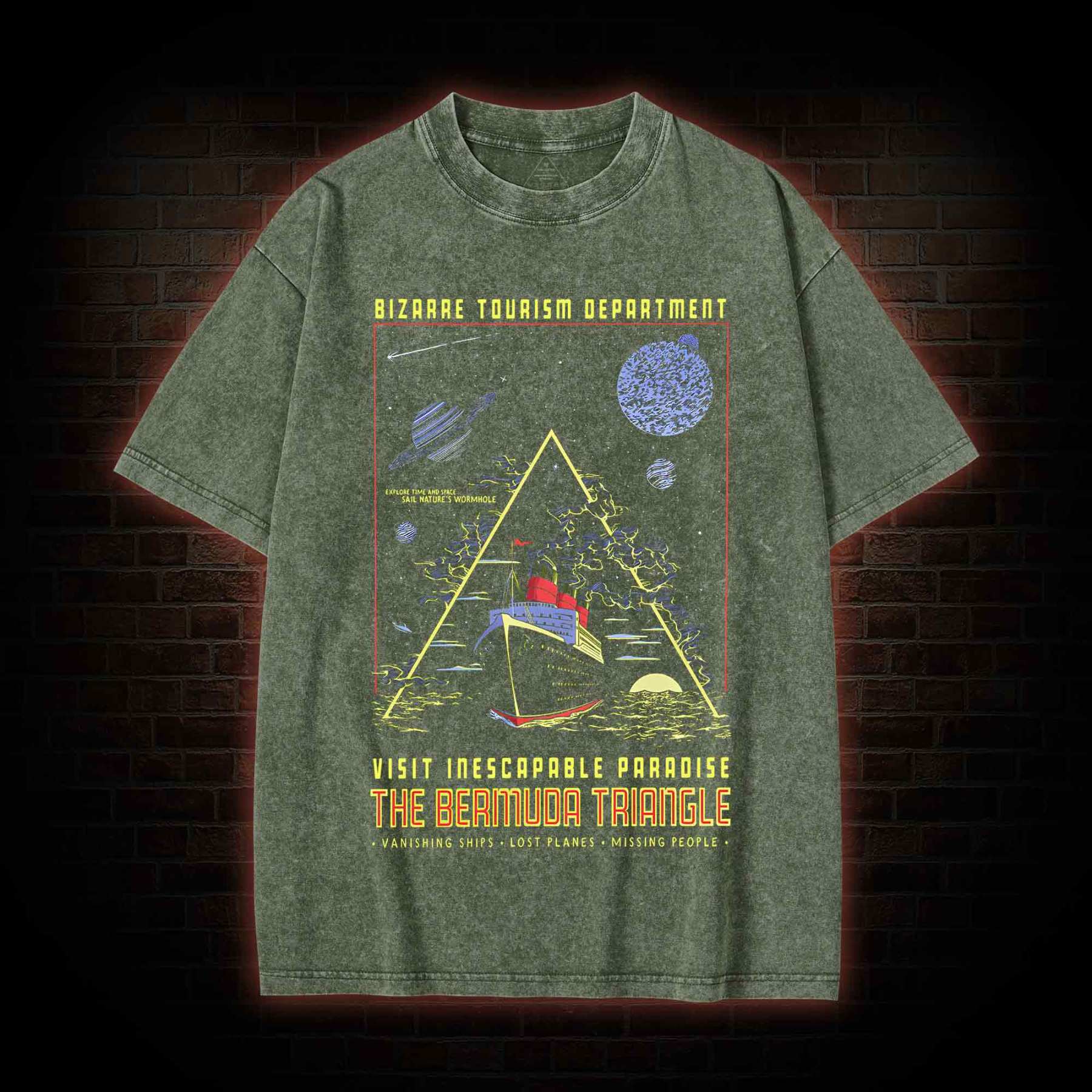 Bermuda Triangle Washed T-shirt