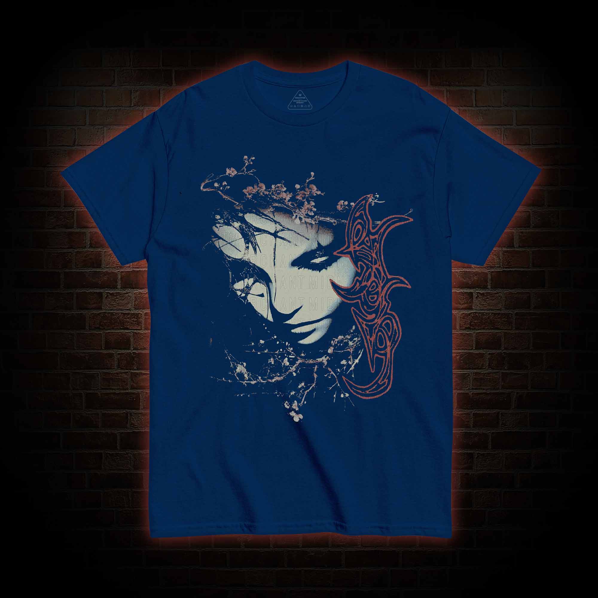 Grunge Style Graphic T-shirt
