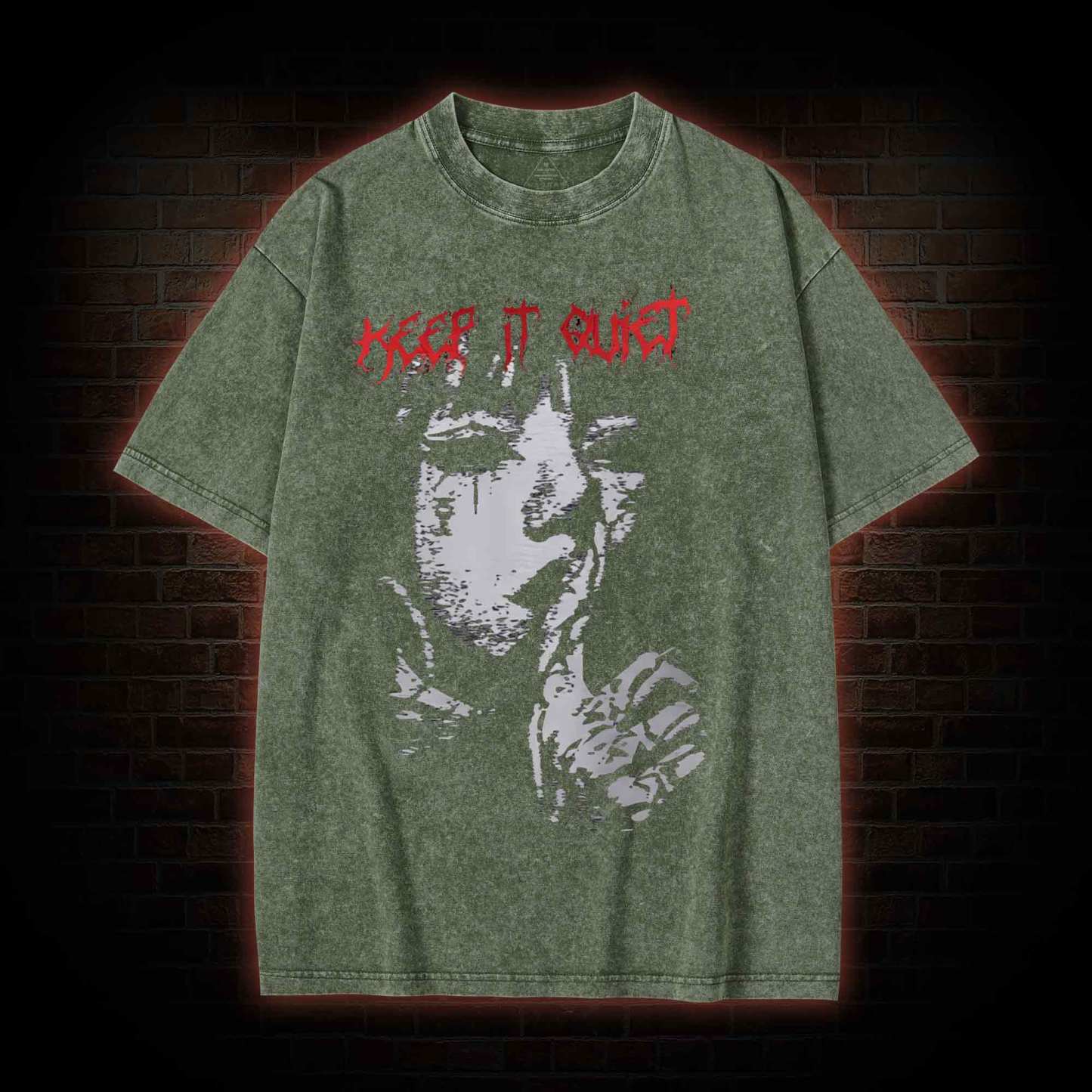 Keep it Quiet Washed T-shirt