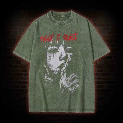 Keep it Quiet Washed T-shirt