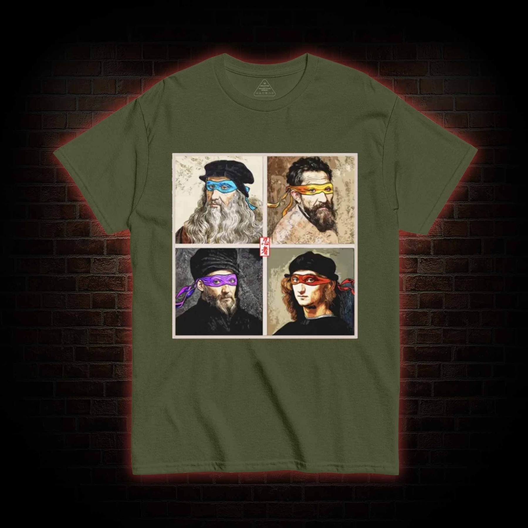Masters of the Renaissance in the Light T-shirt