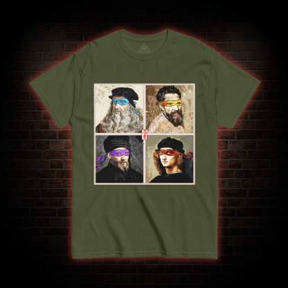 Masters of the Renaissance in the Light T-shirt