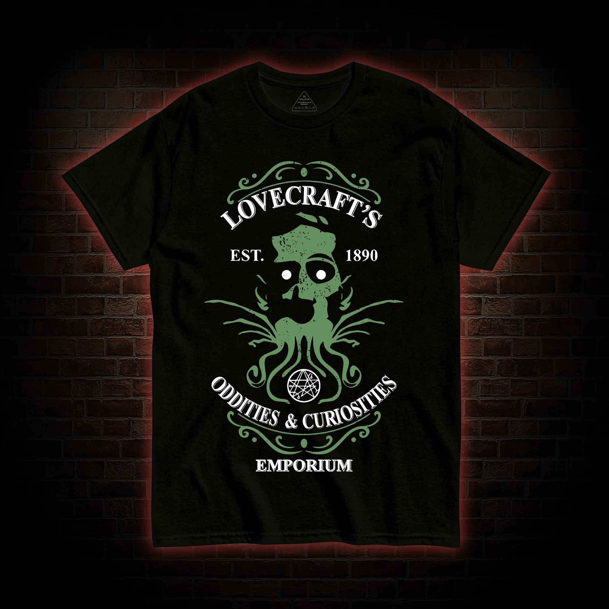 H. P. Lovecraft's Emporium T-shirt