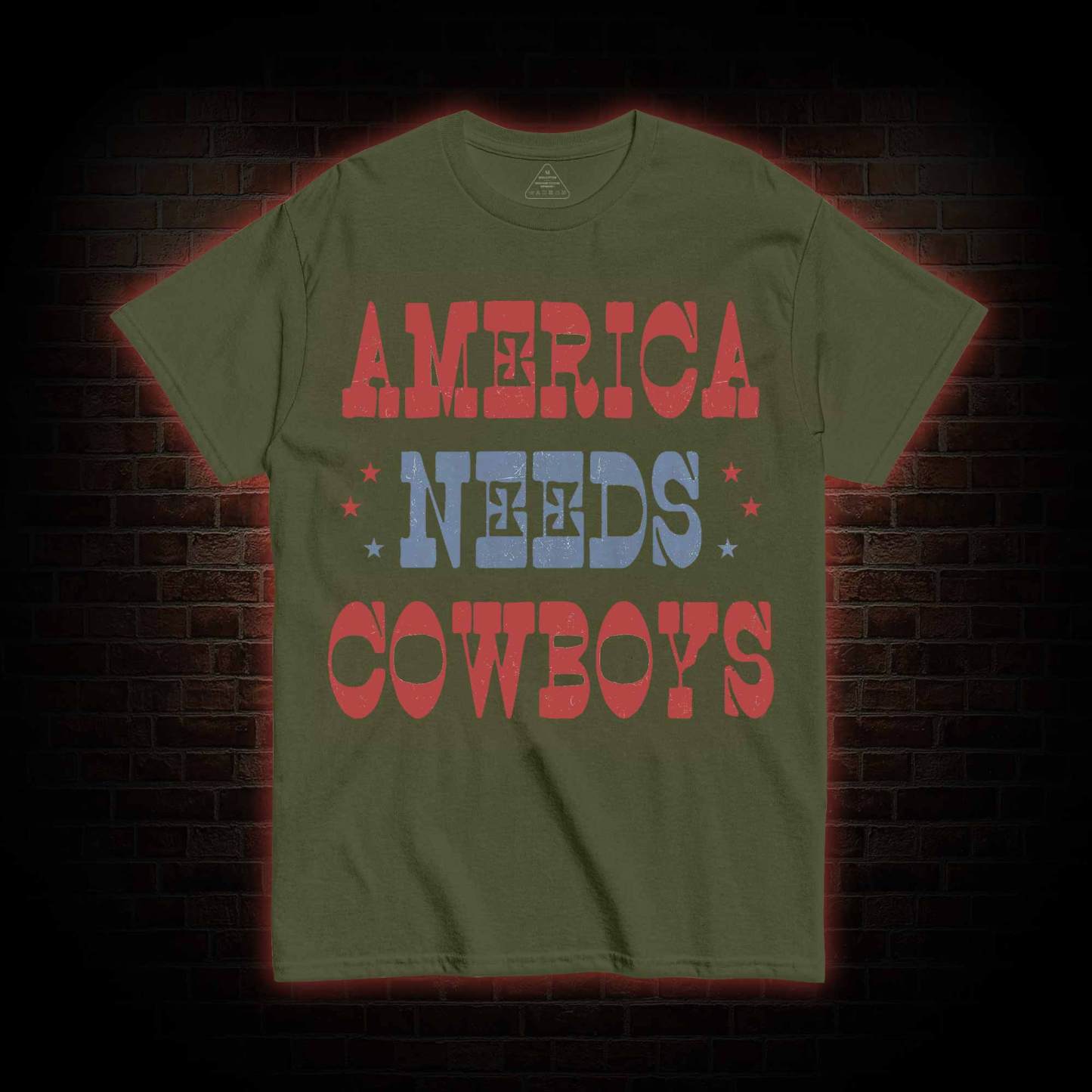 America Needs Cowboys T-shirt