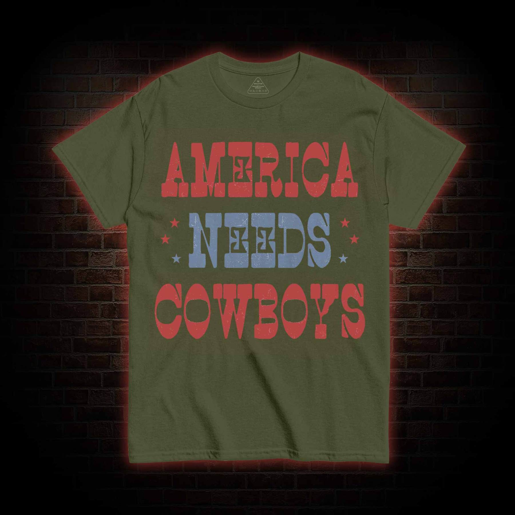 America Needs Cowboys T-shirt