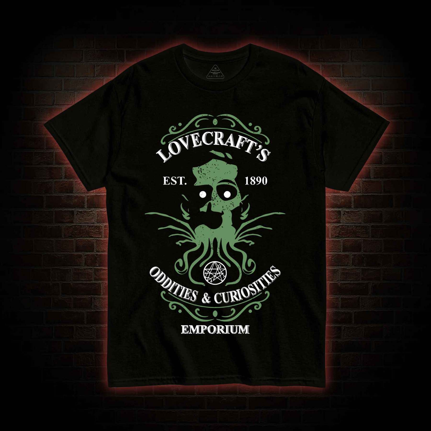 H. P. Lovecraft's Emporium T-shirt