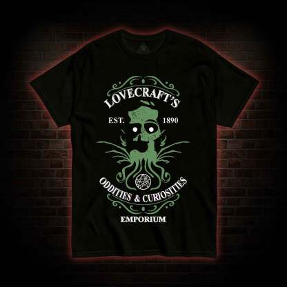 H. P. Lovecraft's Emporium T-shirt