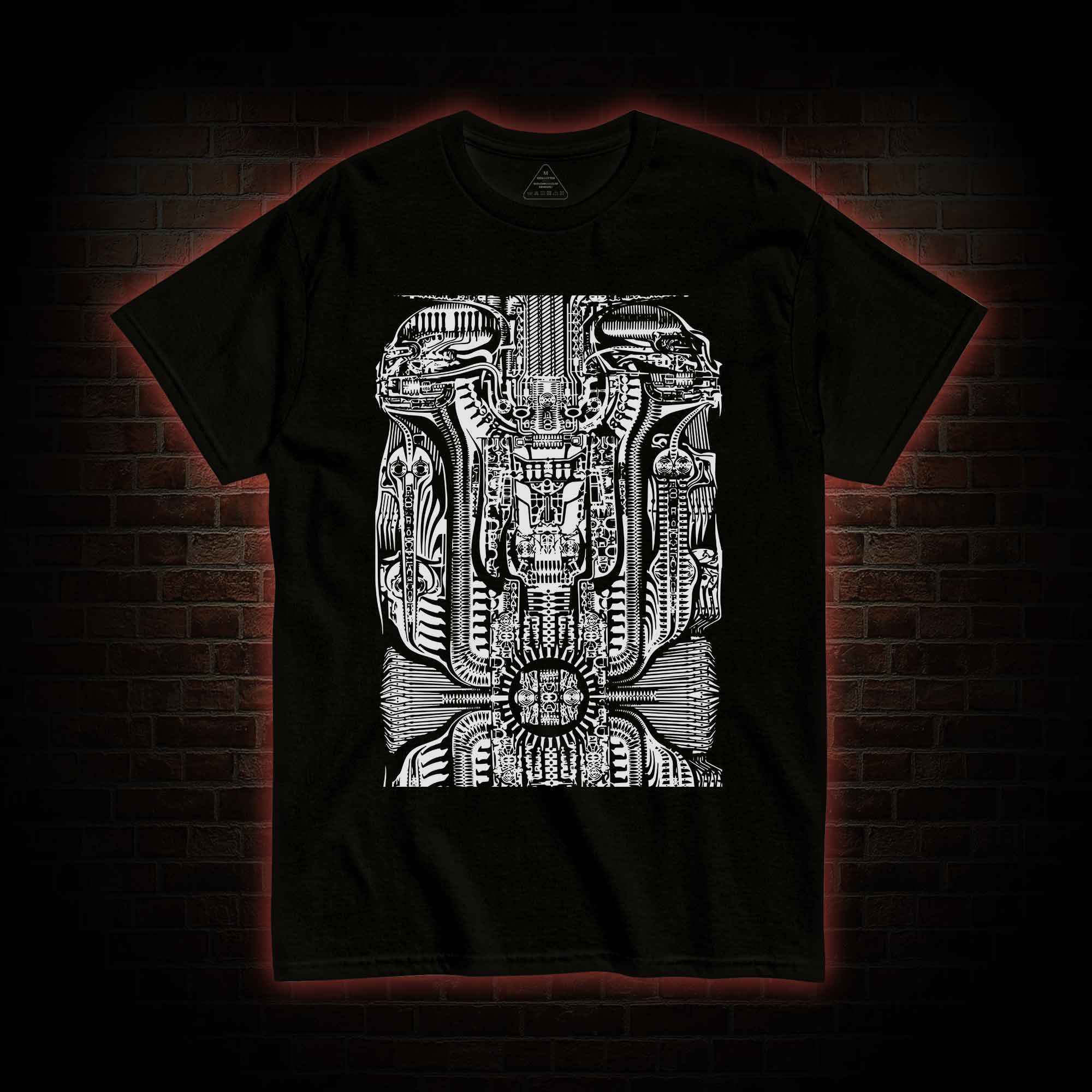 H.R. Giger Tarot Design T-shirt