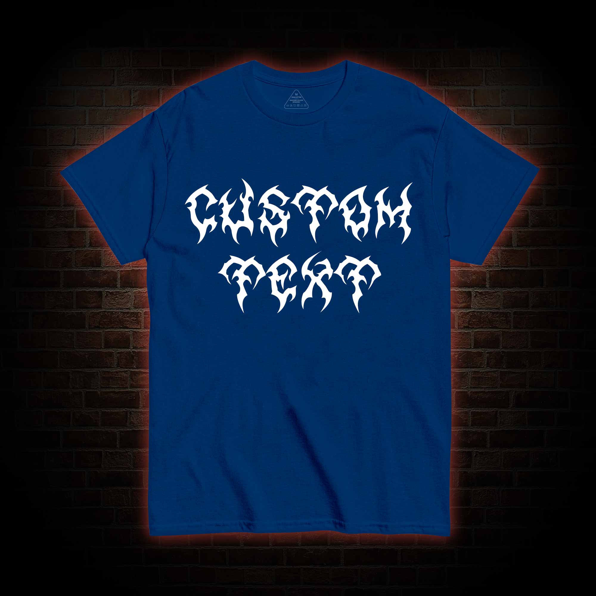 Personalized Style Custom Text T-shirt