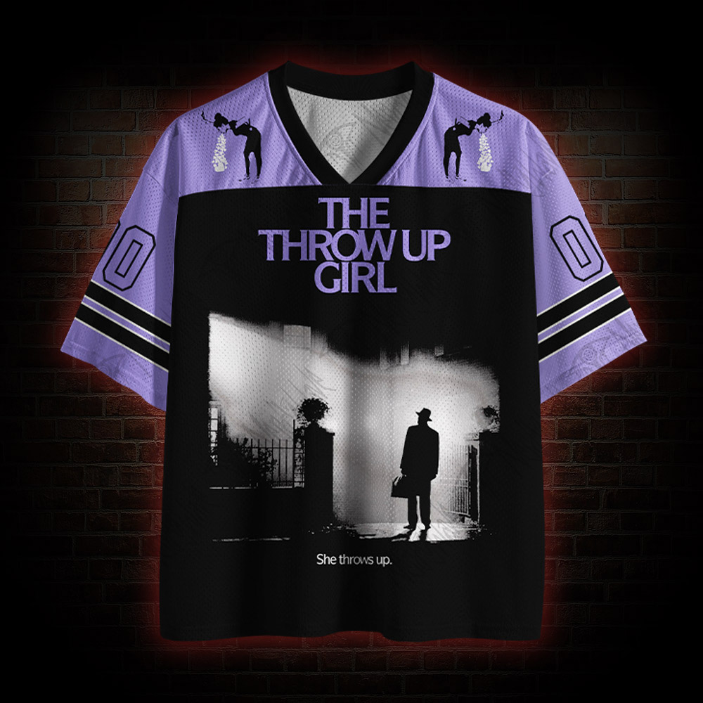 She Throws Up Mesh Jersey