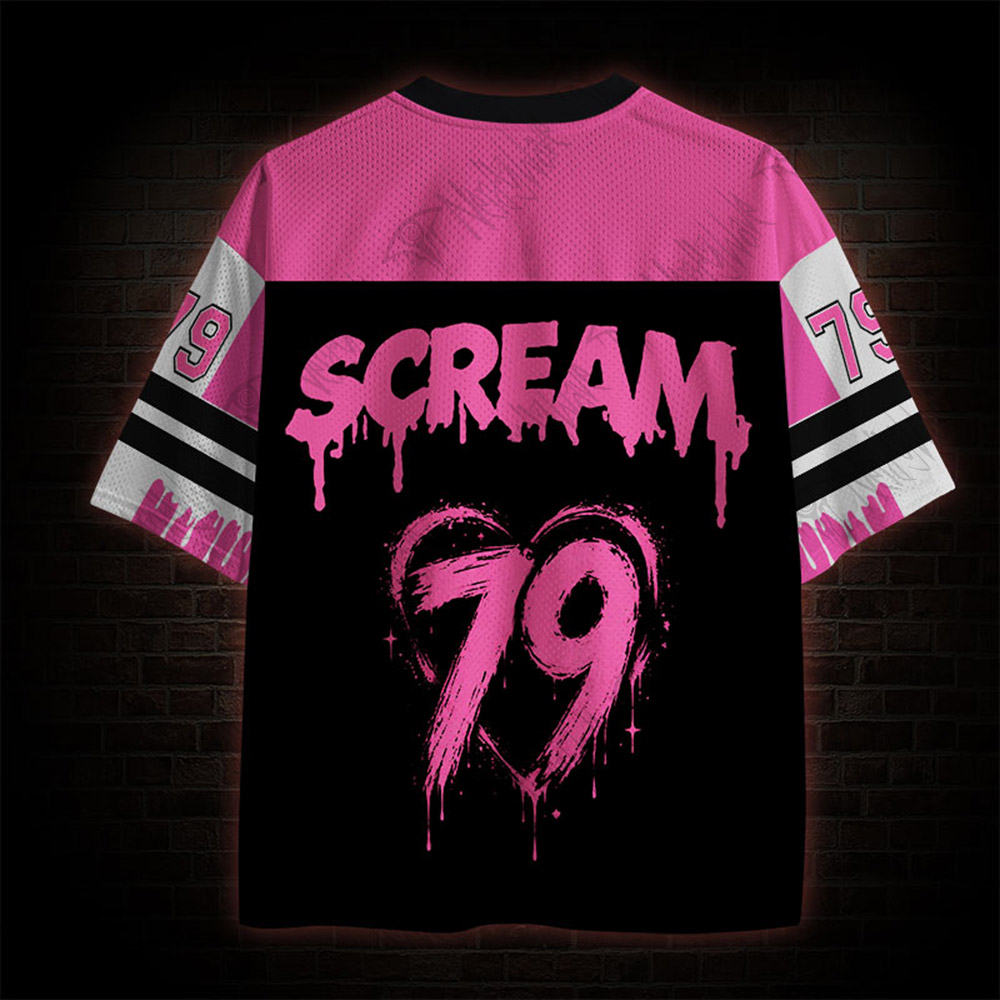 Girls Like Me Love Scream Mesh Jersey