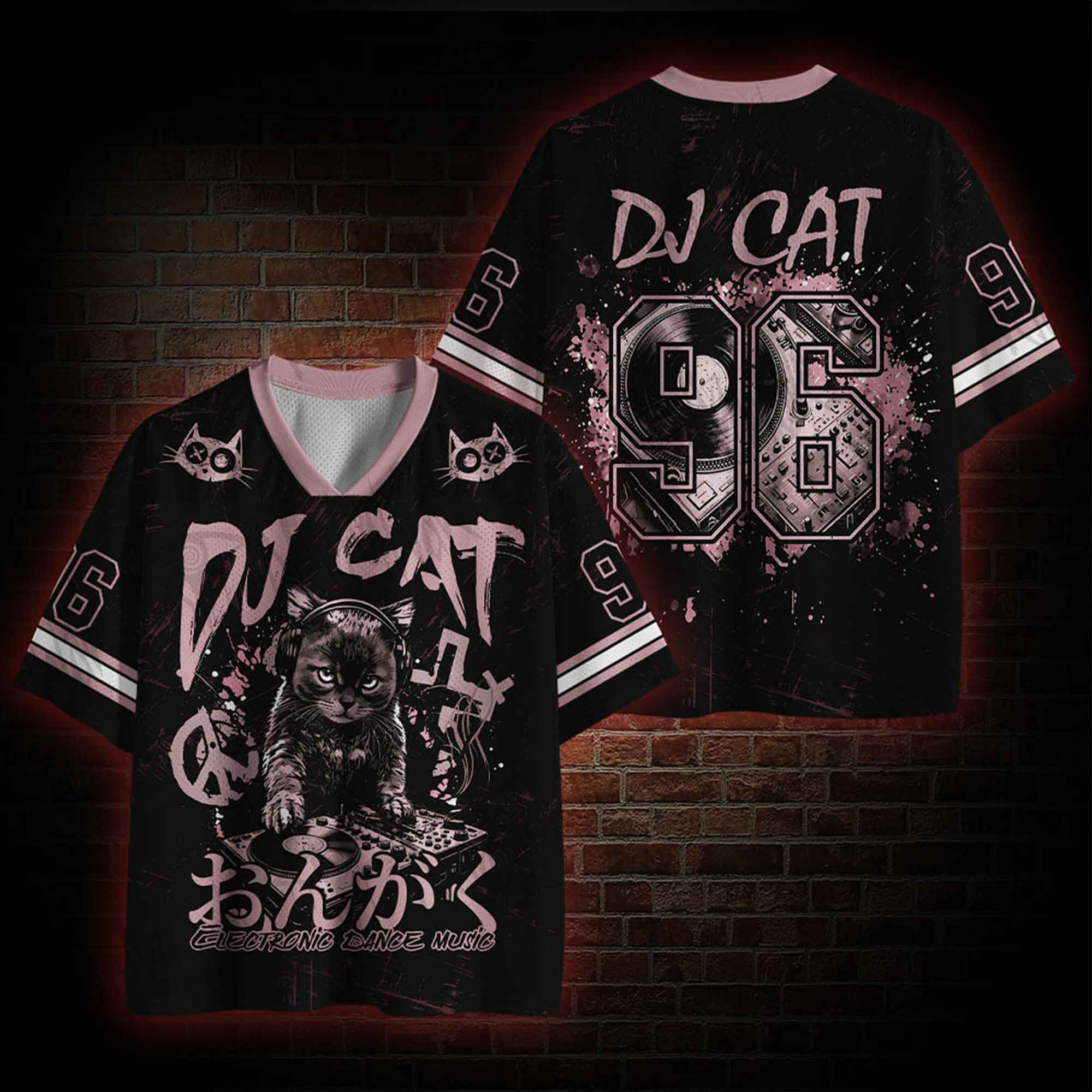 DJ Cat Mesh Jersey
