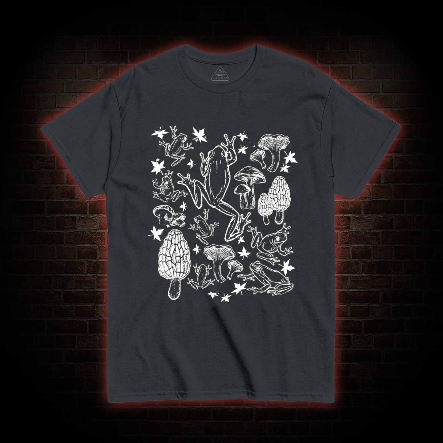 Frogs and Mushrooms T-shirt