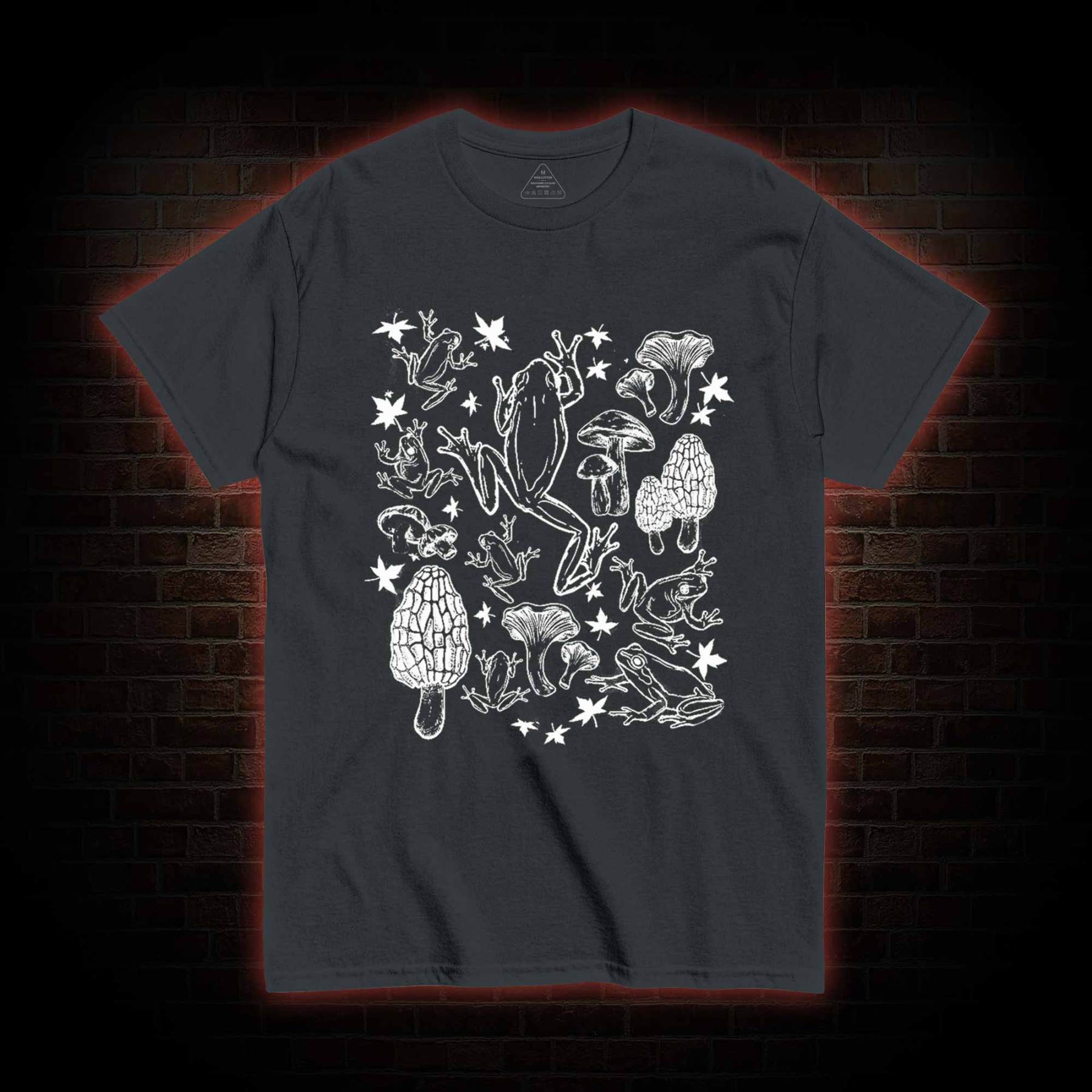 Frogs and Mushrooms T-shirt