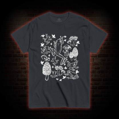 Frogs and Mushrooms T-shirt