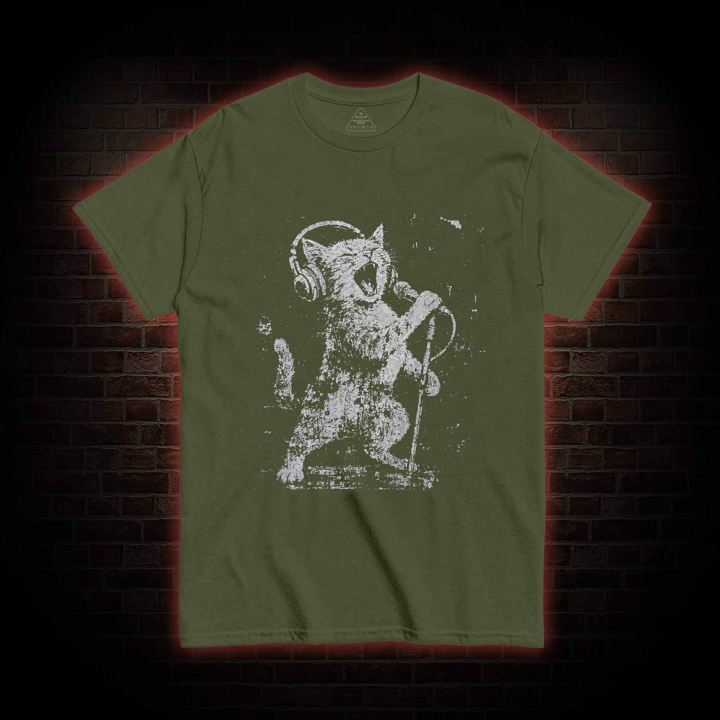 Rockstar Cat T-shirt