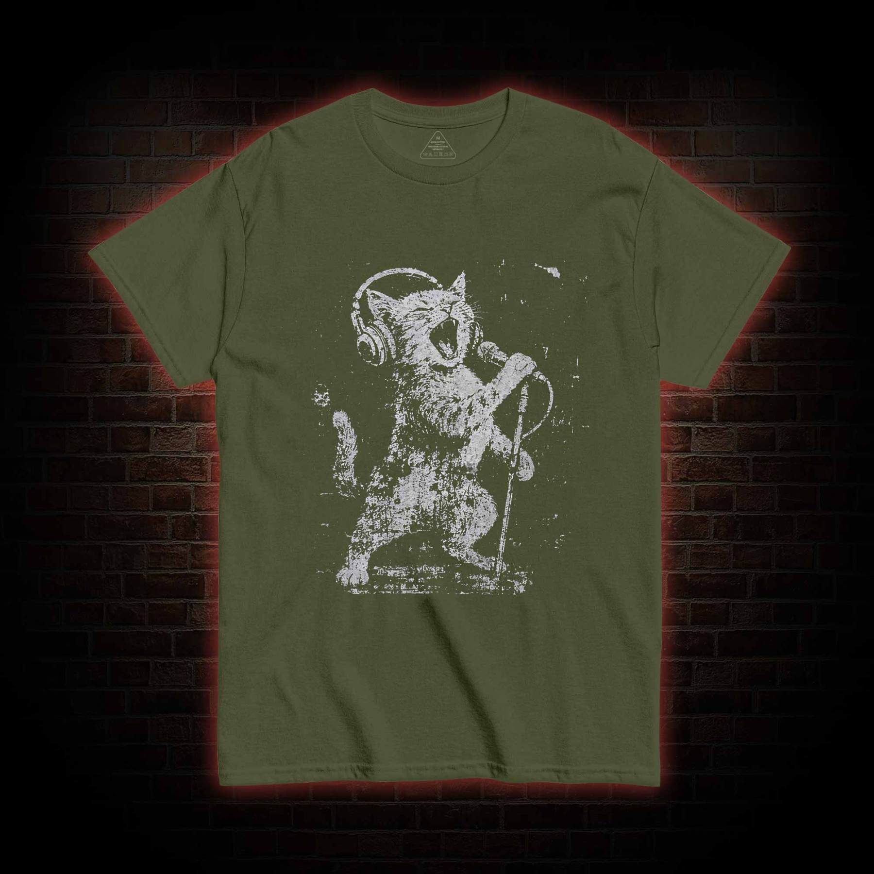 Rockstar Cat T-shirt