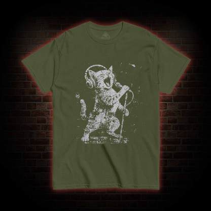 Rockstar Cat T-shirt