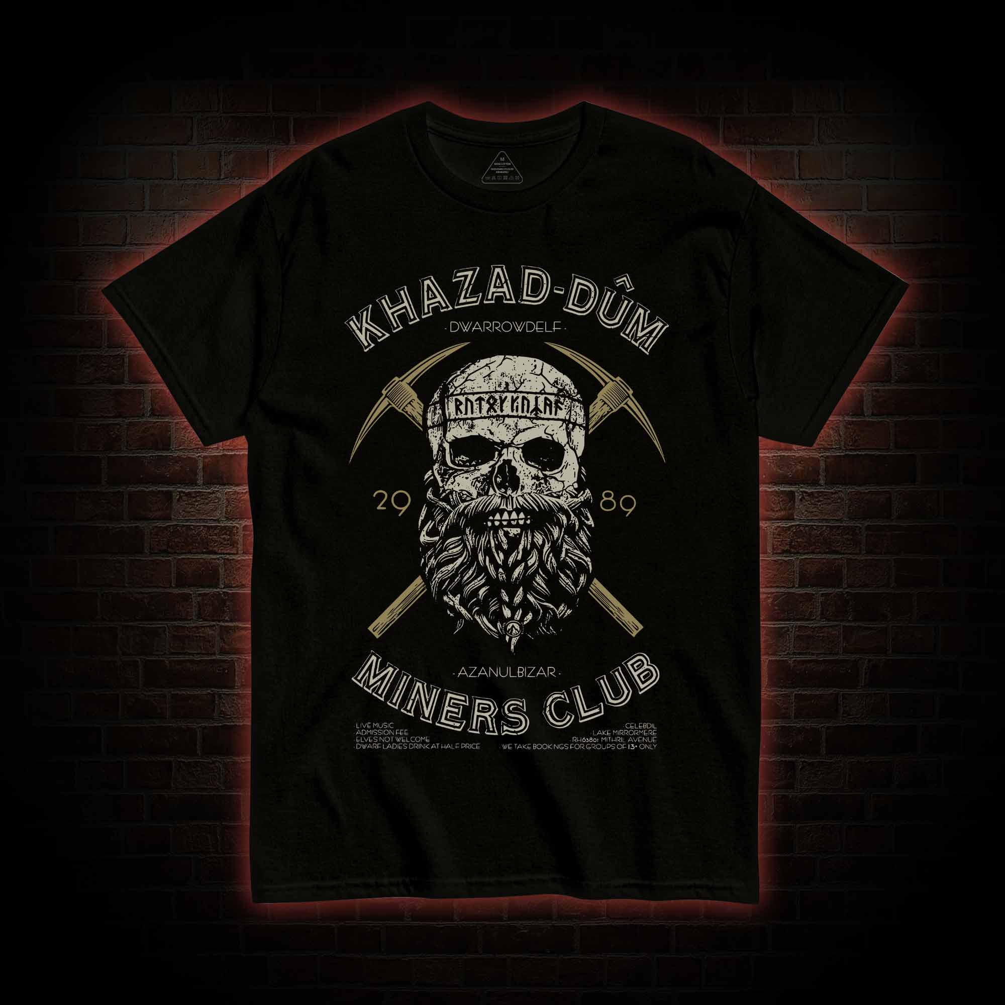 The Mines Of Moria T-shirt