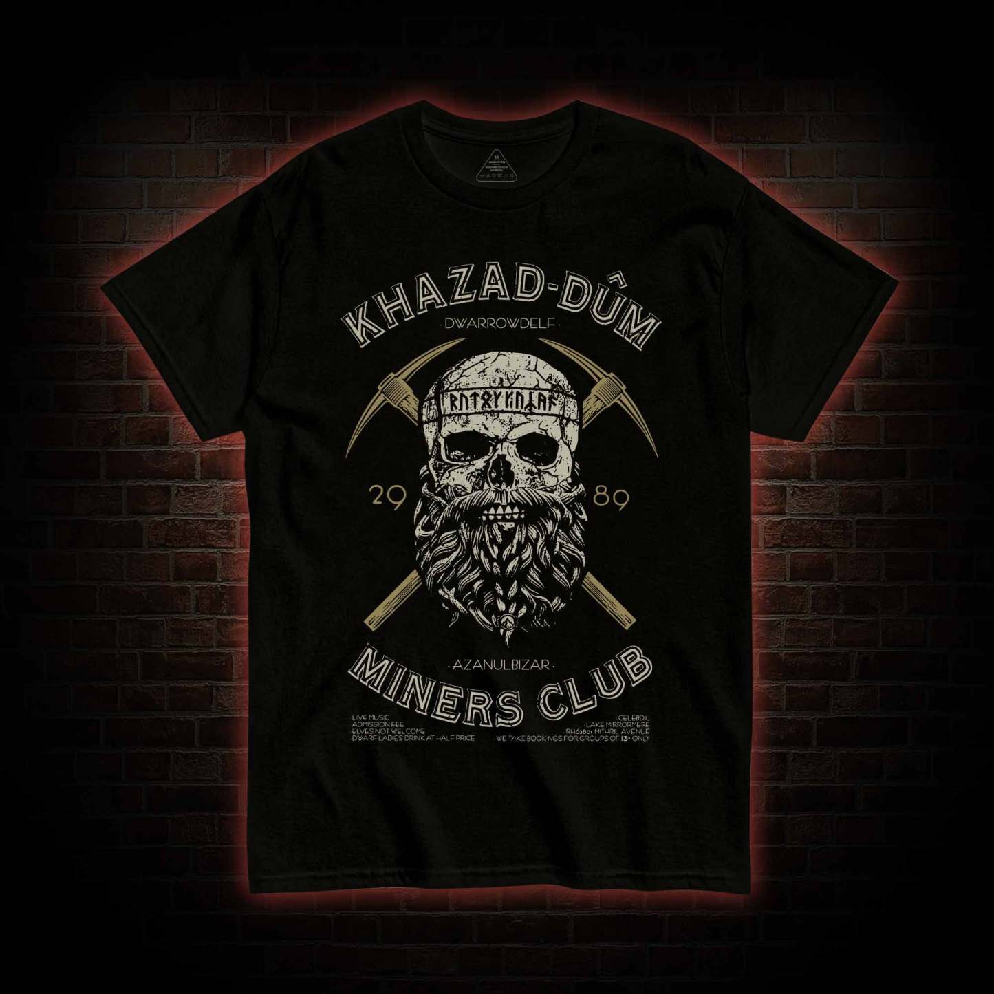 The Mines Of Moria T-shirt