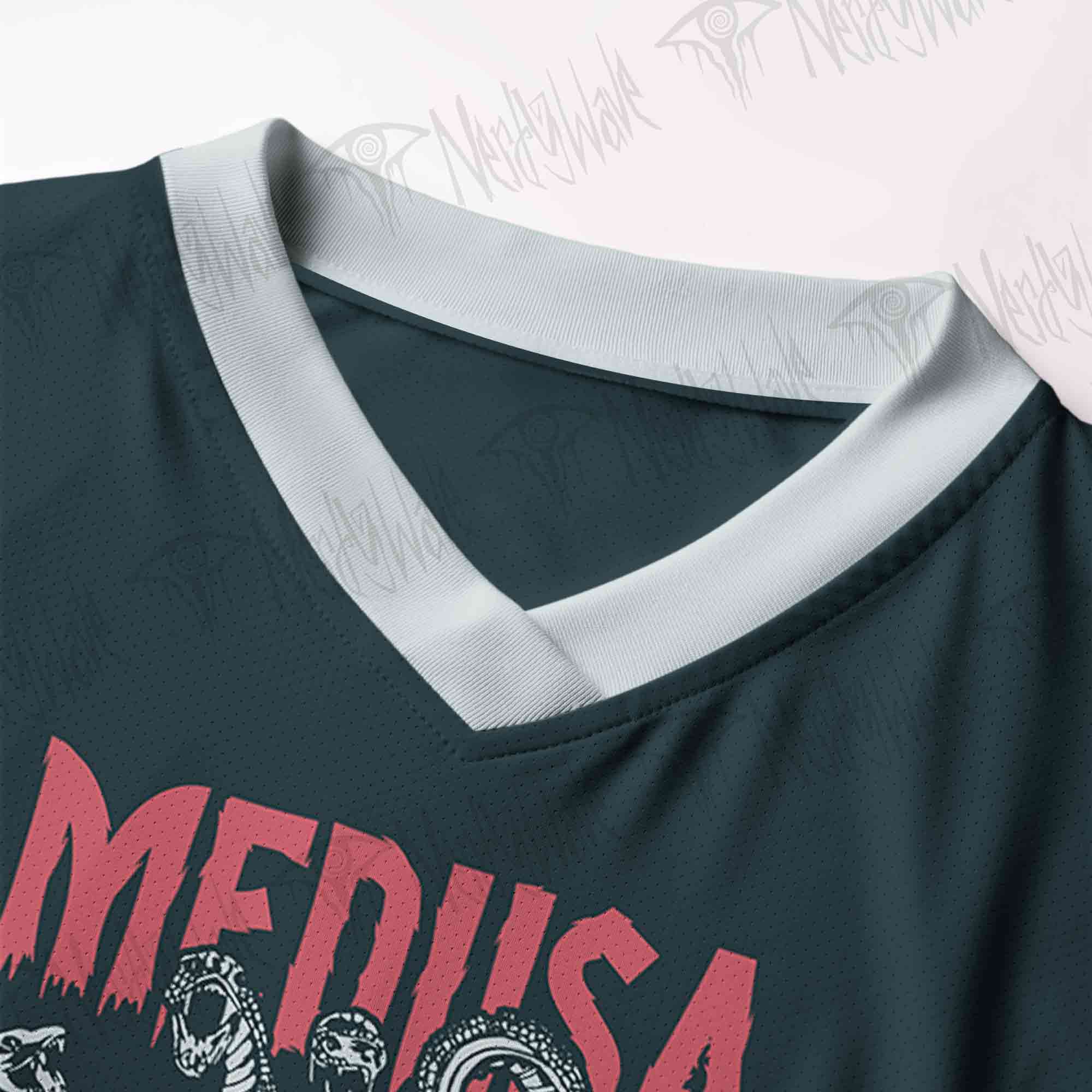 Medusa Greek mythology Women's Cropped Mesh Jersey