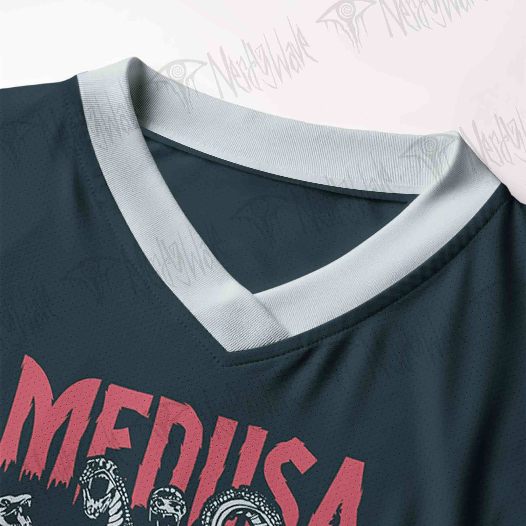 Medusa Greek mythology Women's Cropped Mesh Jersey