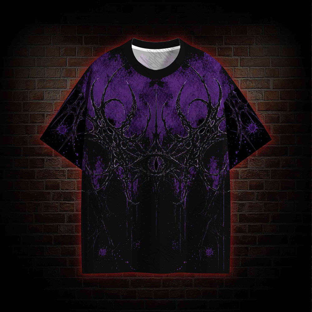 Purple Eye Graphic T-shirt