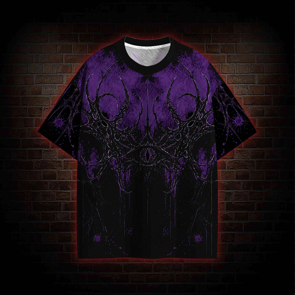 Purple Eye Graphic T-shirt