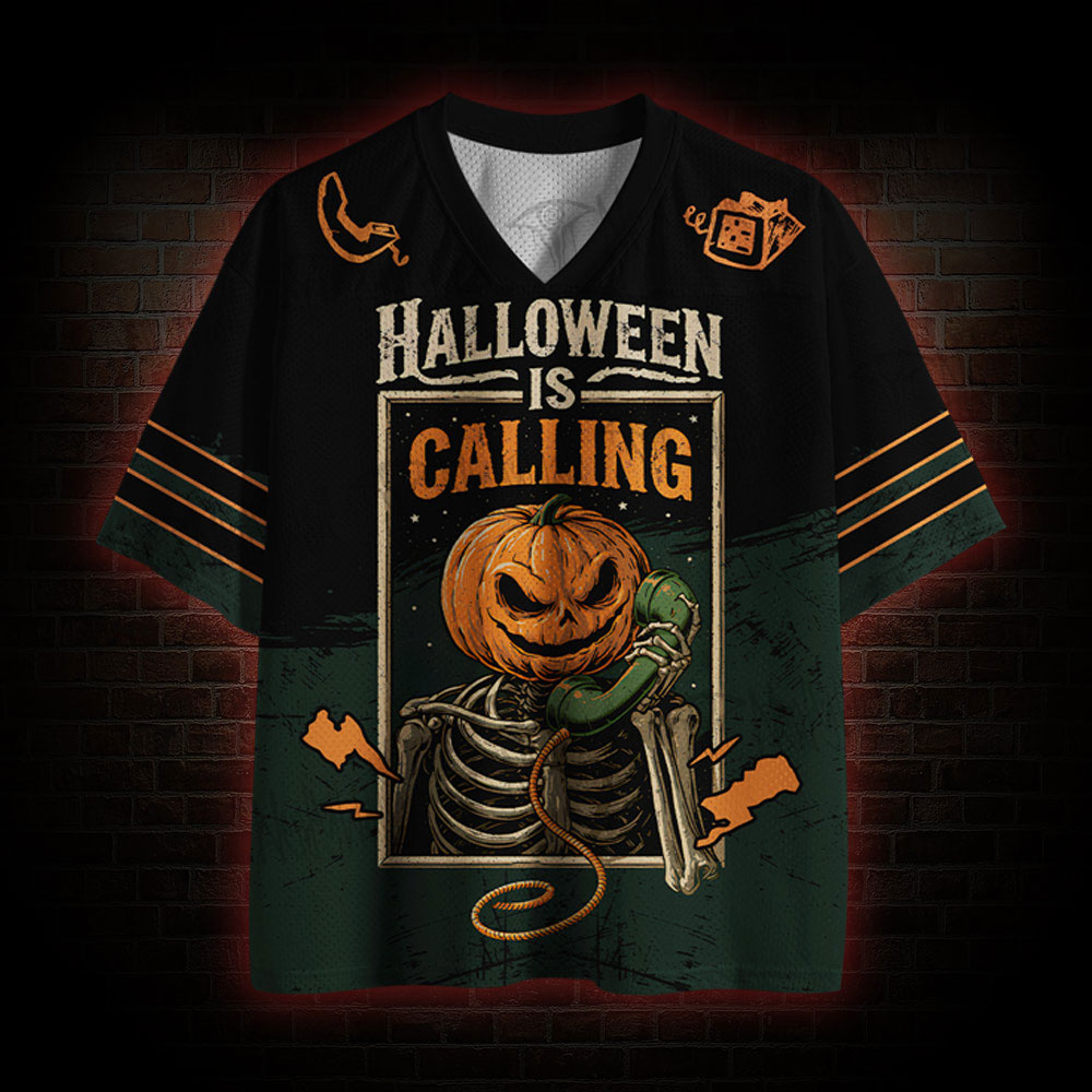 Halloween is Calling Mesh Jersey
