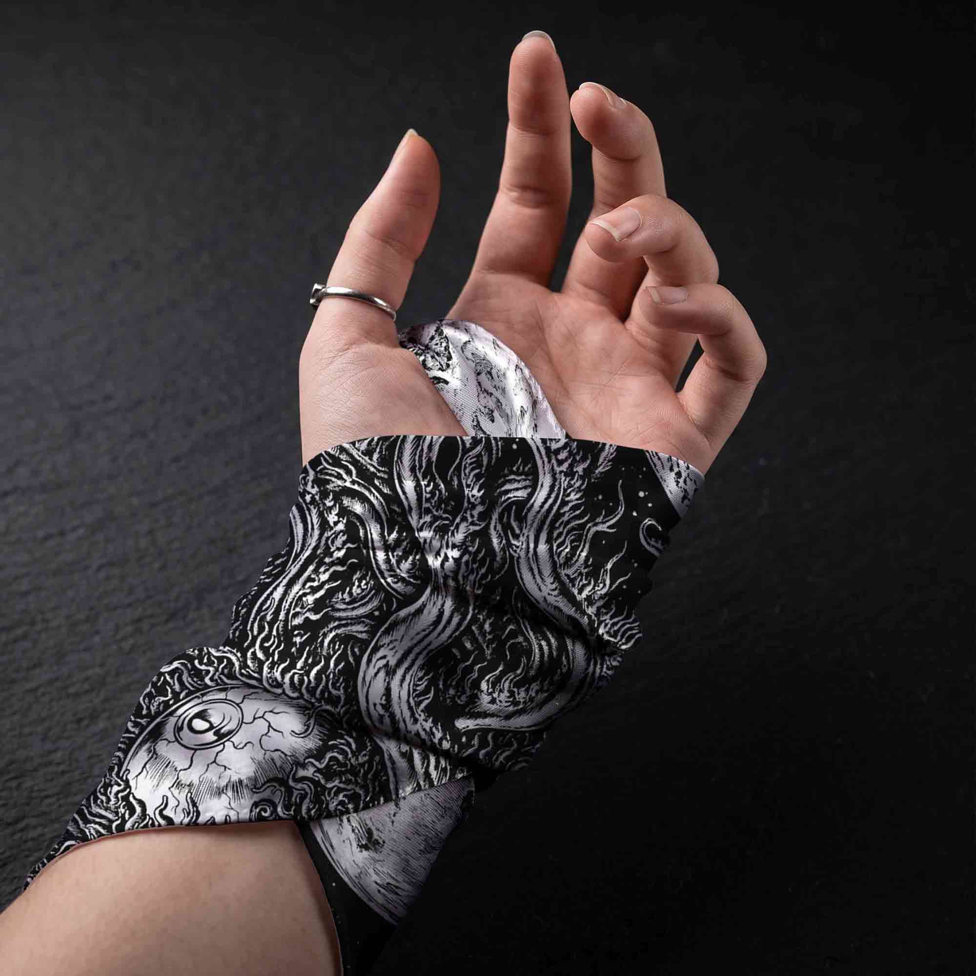 Baphomet Occult Square Scarf