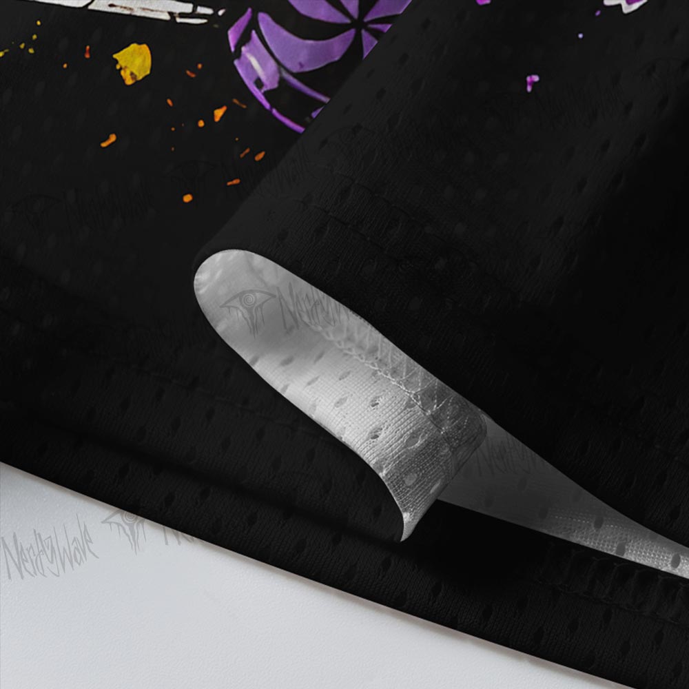holloween rip Mesh Jersey