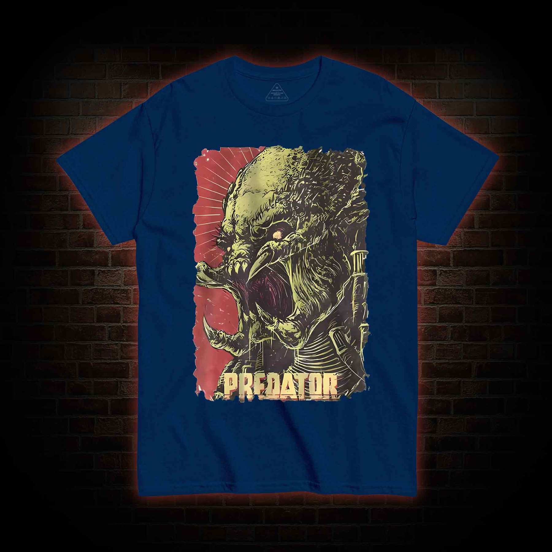 Alien Vs Alien Hunter Vintage Movie T-shirt
