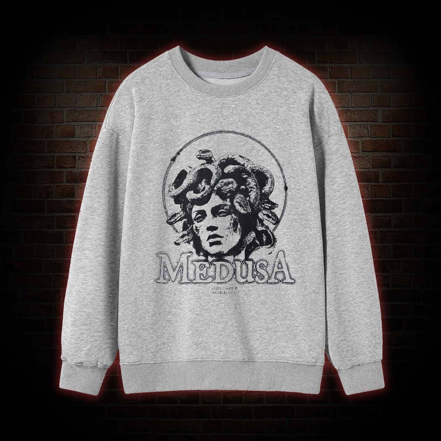 Medusa Stone Washed Sweatshirt