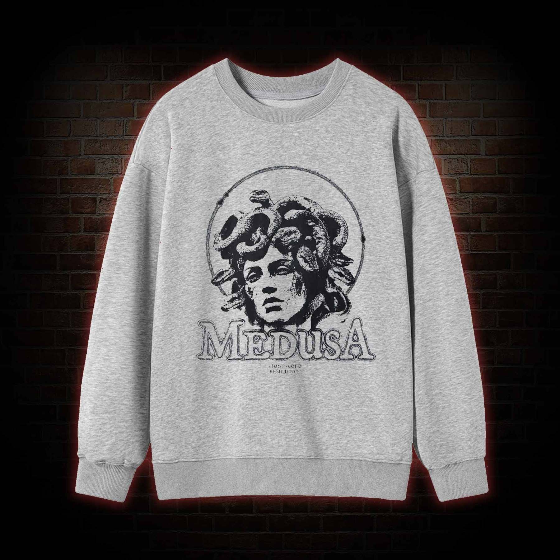 Medusa Stone Washed Sweatshirt
