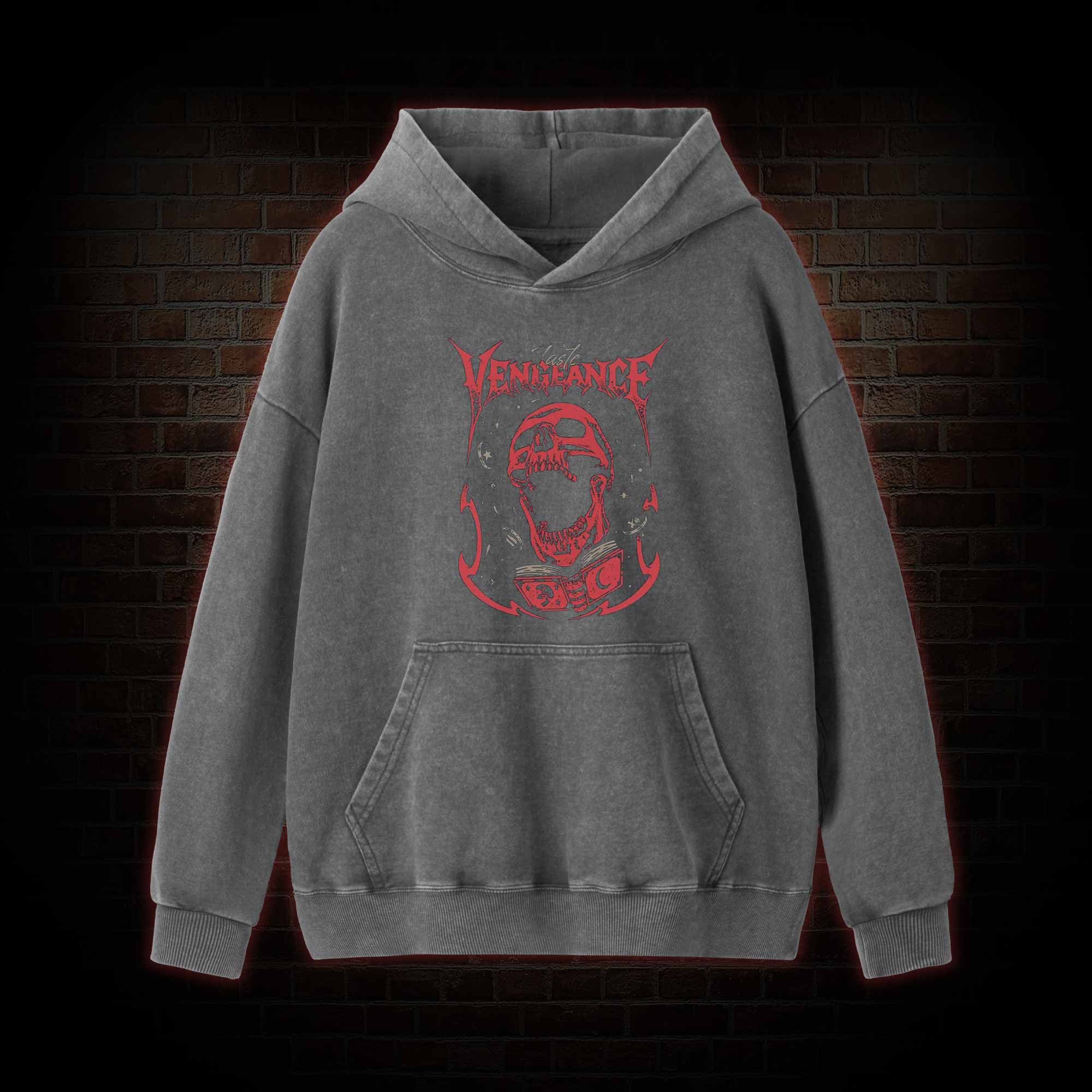 Taste Vengeance Washed Hoodie