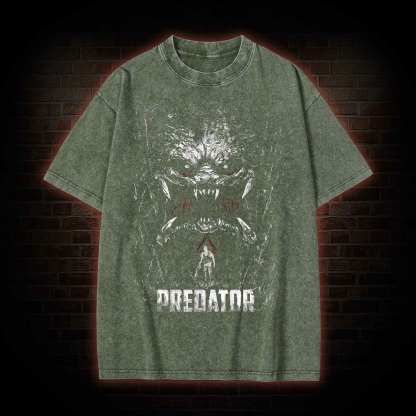 Alien Hunter Washed T-Shirt