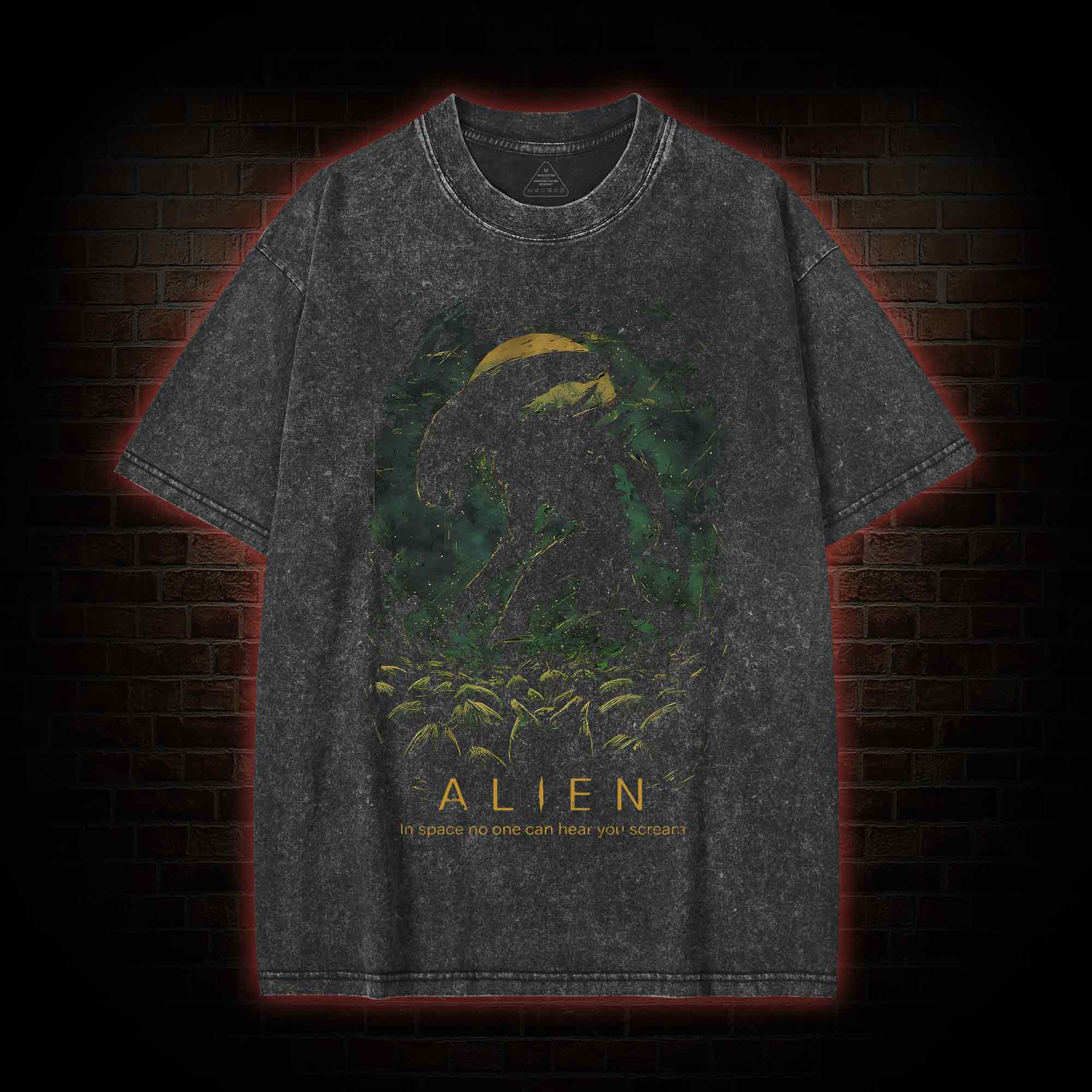 Alien Vintage Washed T-Shirt