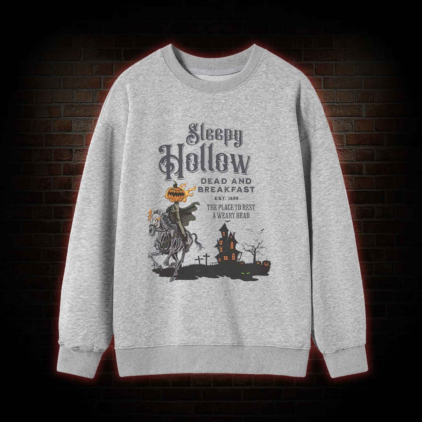 Vintage Halloween Scary Sweatshirt