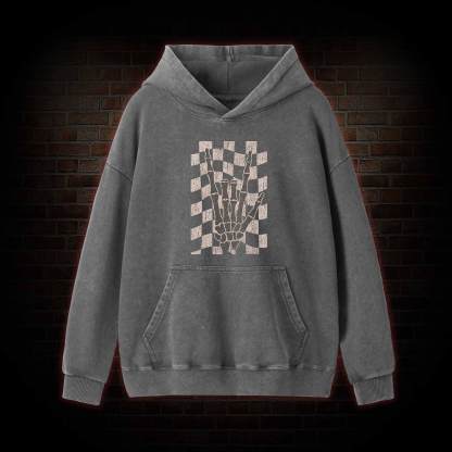 Skeleton Hand Washed Hoodie