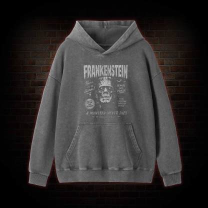 Born in a Storm Washed Hoodie