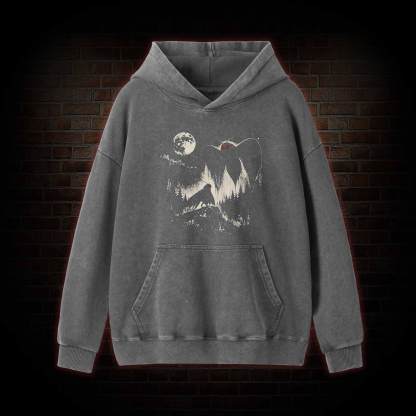 Mothman  Washed Hoodie