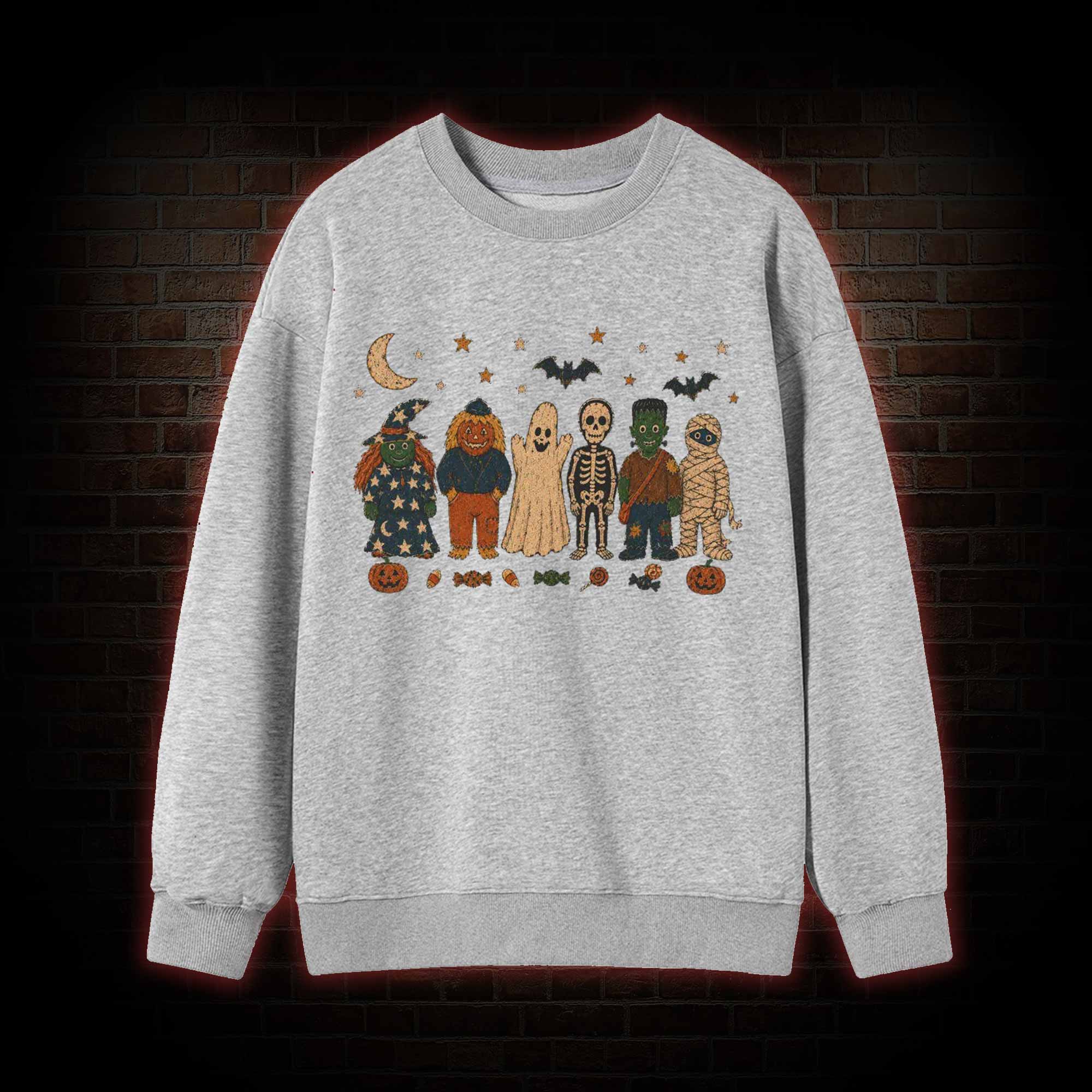 Halloween Monsters Sweatshirt