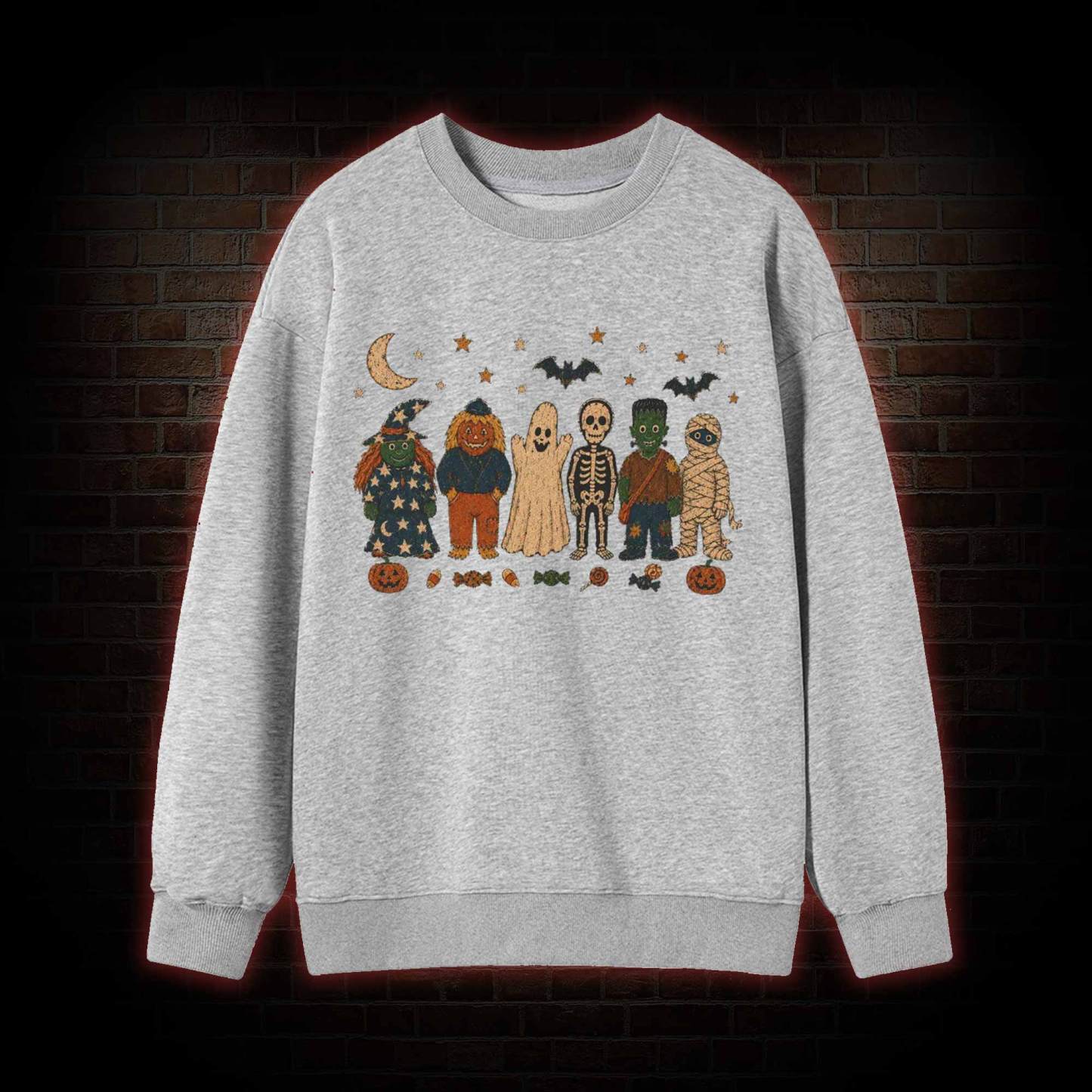 Halloween Monsters Sweatshirt