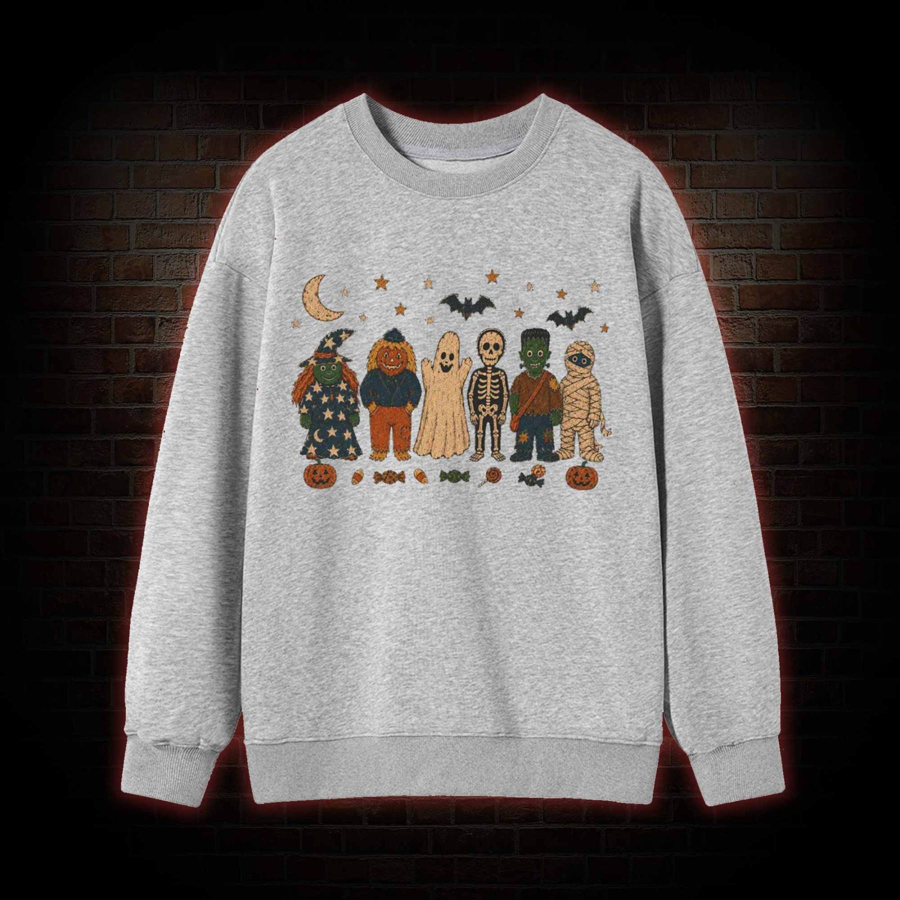 Halloween Monsters Sweatshirt